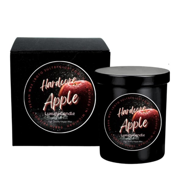 HARDCORE APPLE LUXURY CANDLE 12 OZ - Picture 1 of 2